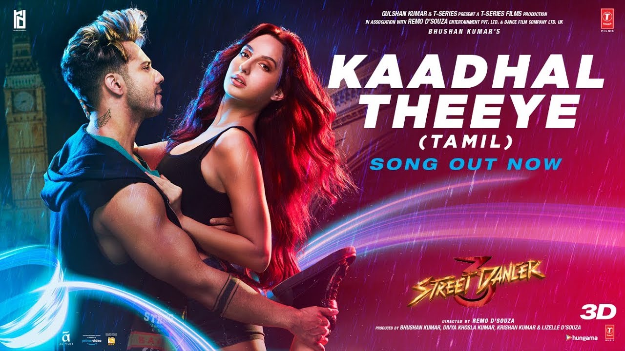 Kaadhal Theeye song video teaser | Street dancer 3D tamil movie songs