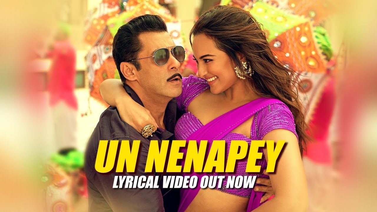 Un Nenapey Lyrical Video | Dabangg 3 Tamil Movie Song