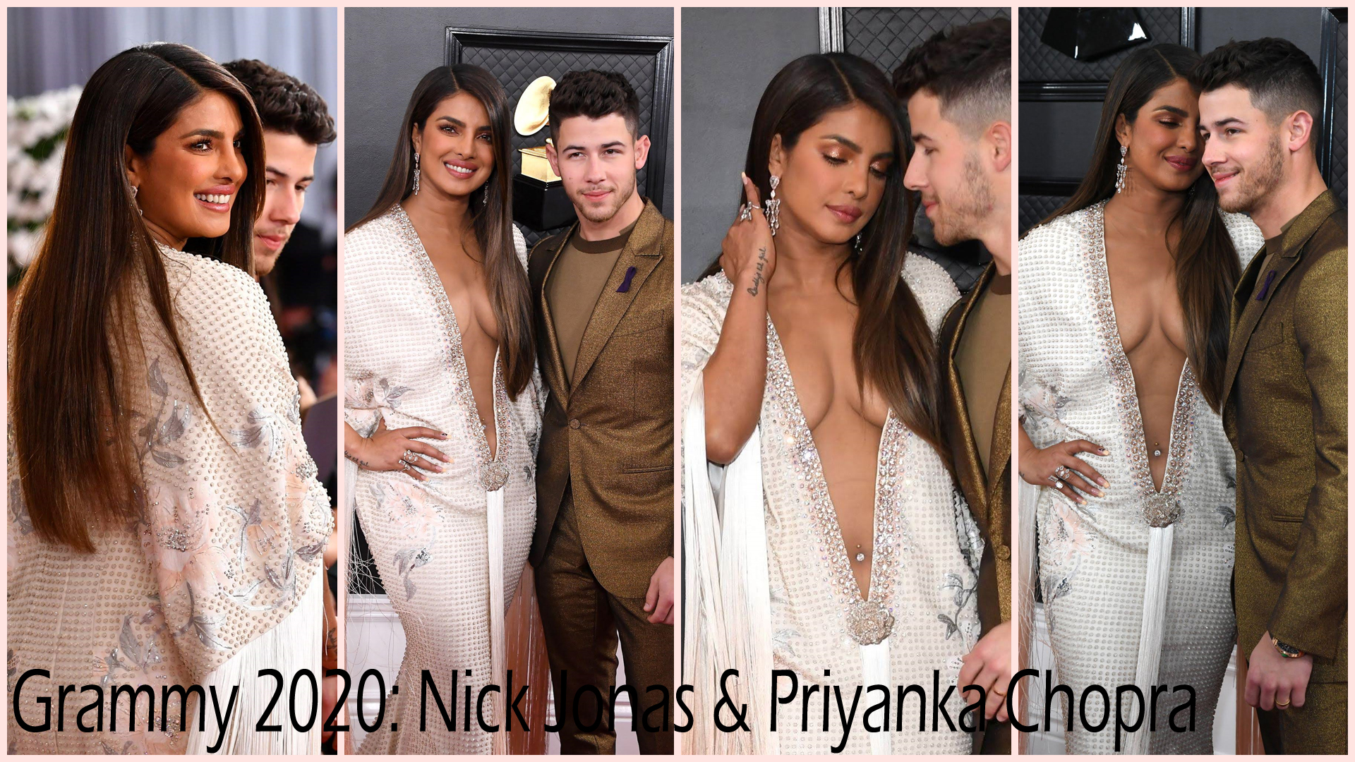 Priyanka Chopra and Nick Jonas Spizy Images at Grammy 2020