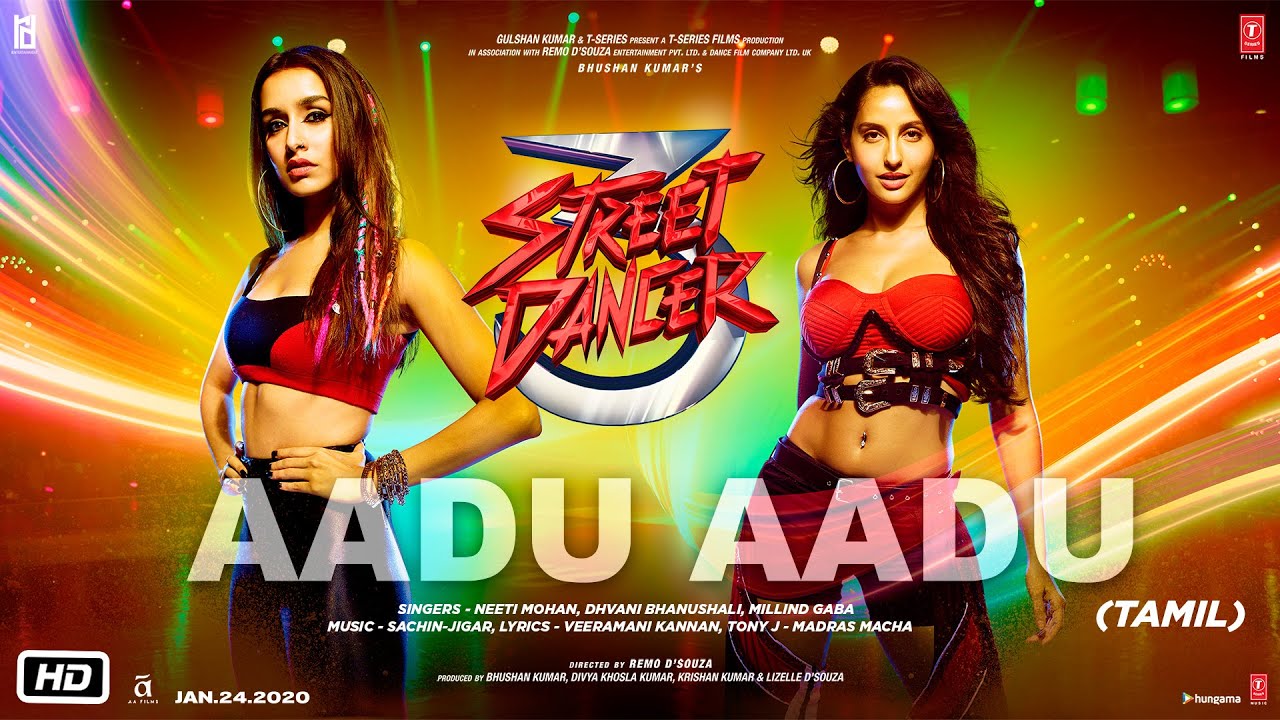 Aadu Aadu Video Song | Street Dancer 3D Tamil Video
