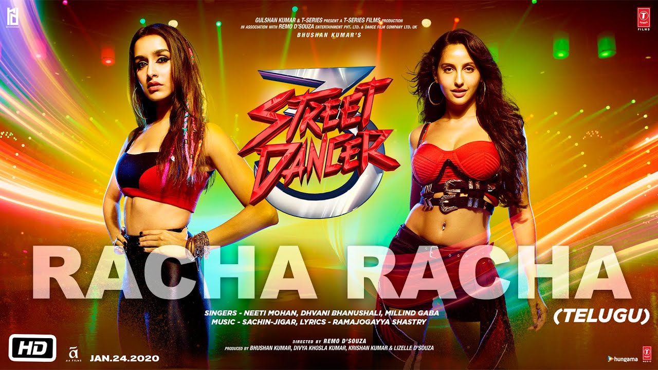 Racha Racha Video Song | Street Dancer 3D Telugu Songs
