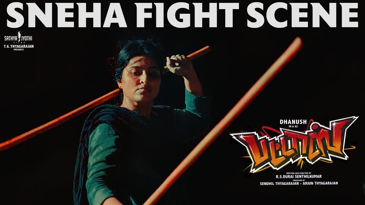 Sneha Fight Scene | Pattas Tamil Movie Scene