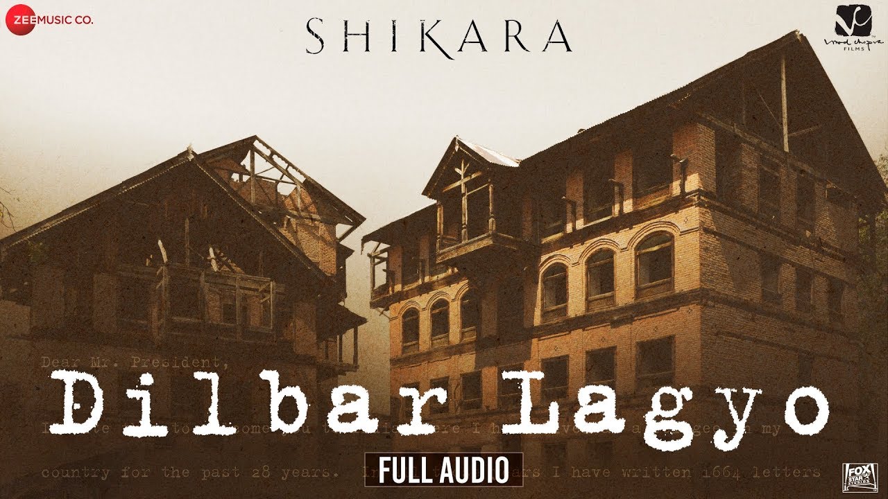 Dilbar Lagyo Video | Shikara Movie Songs