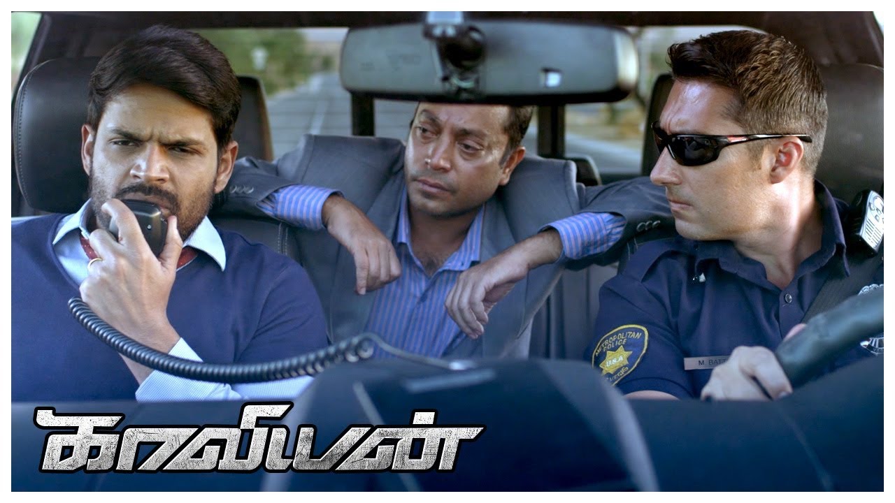 Kaaviyyan Tamil Movie Chase Scene | Shaam tries to locate the abductor