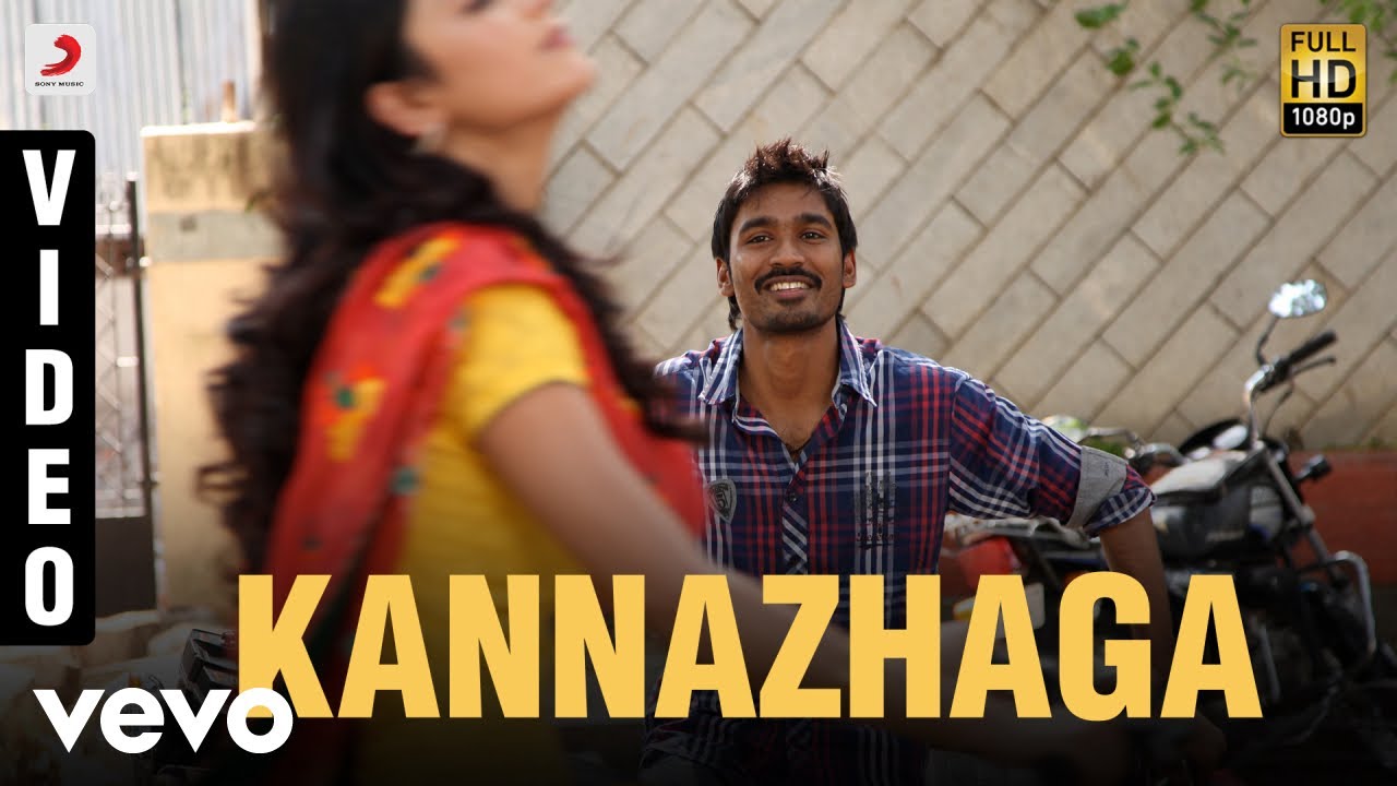 Kannazhaga Song Video | 3 Tamil Movie Songs | Shruti Haasan Hits
