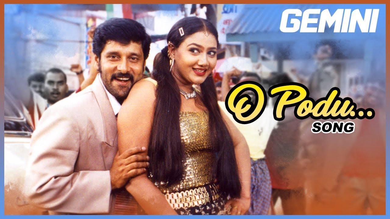 O Podu Full Video Song | Gemini Tamil Movie Songs
