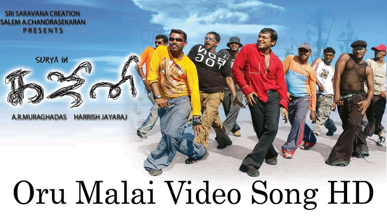 Oru Malai Video Song | Ghajini Tamil Movie Songs