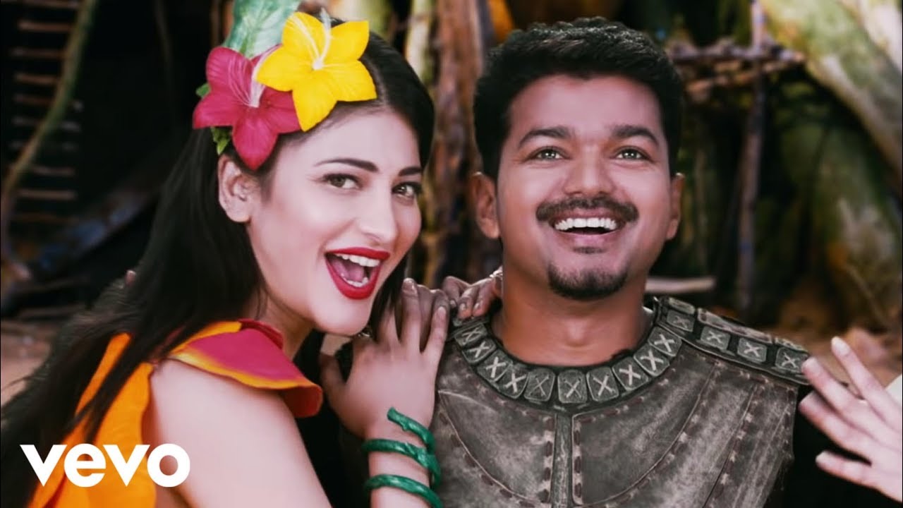 Puli Tamil Movie Songs | Jingiliya Video | Javed Ali & Pooja AV