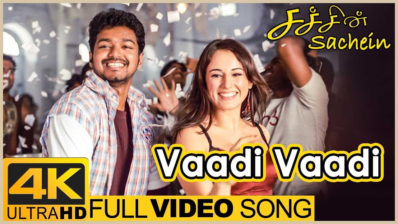 Vaadi Vaadi Full Video Song 4K | Sachien Tamil Movie Songs