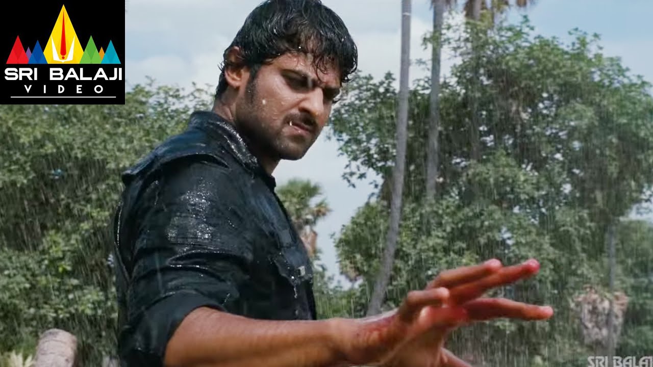 Mirchi Movie Prabhas Powerful Rain Fight Scene
