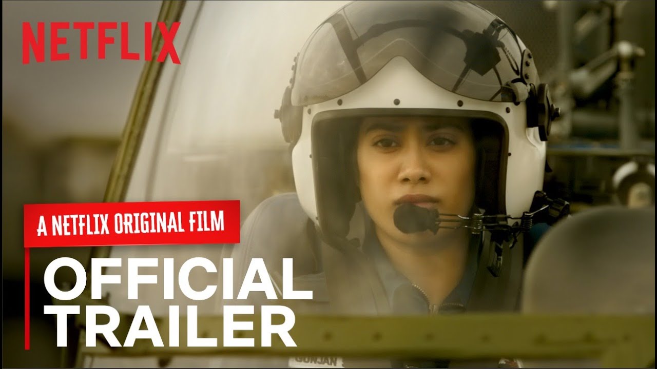 GUNJAN SAXENA: The Kargil Girl Trailer | Netflix India