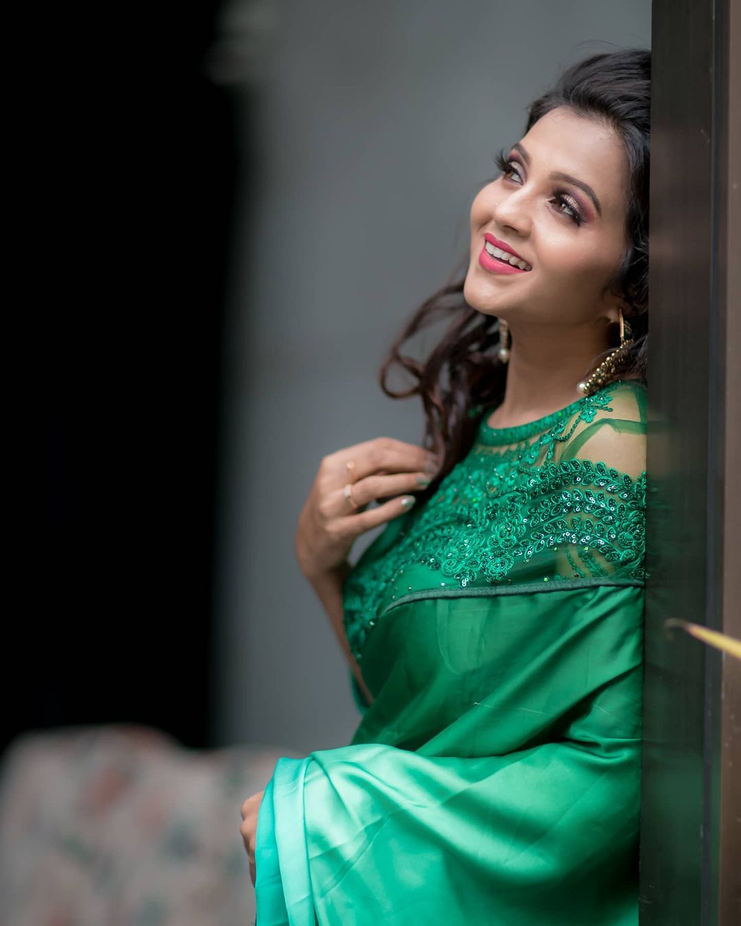 Poove Poochudava Serial Actress Krithika Laddu Latest Photos (14)