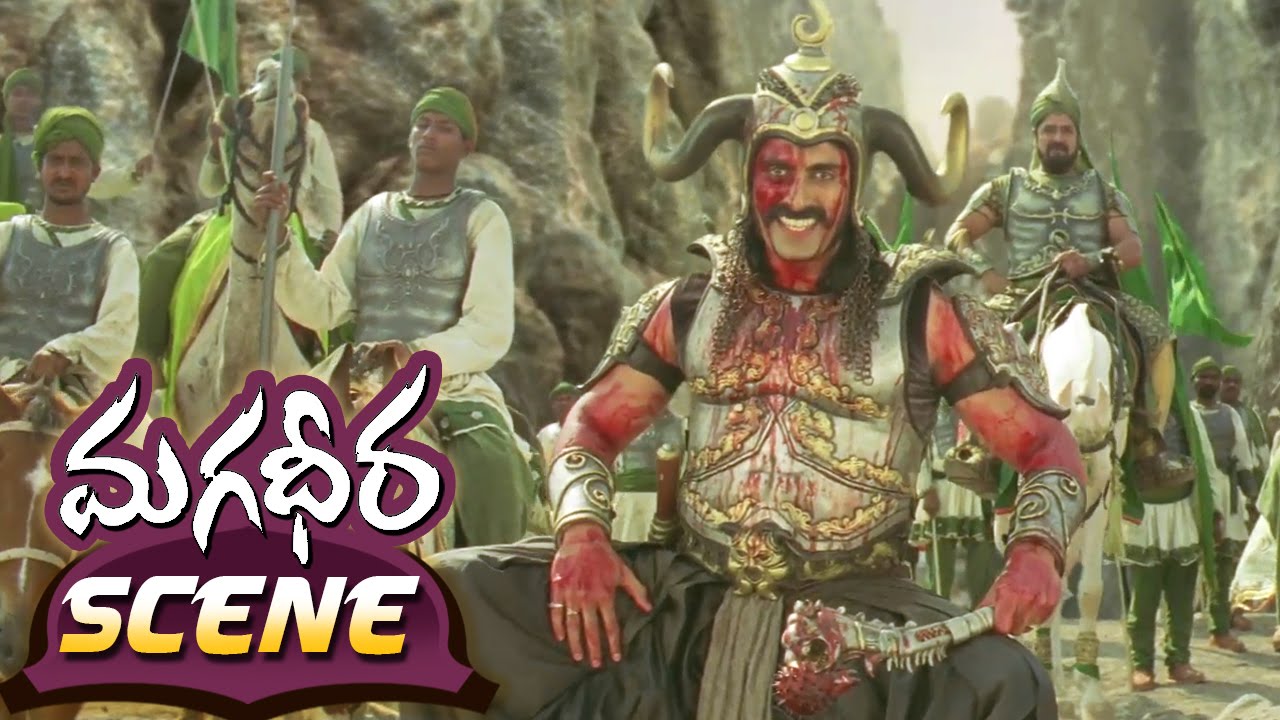 Ram Charan 100 Soldier Fight || Magadheera Telugu Movie Scenes